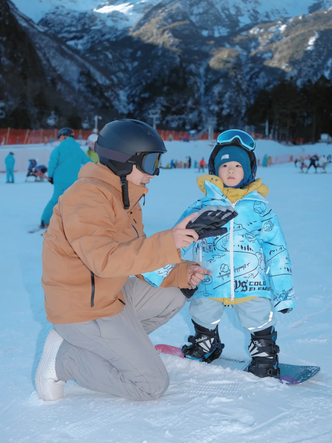 12.13羌人谷实拍！亲子滑雪、景区住宿实测