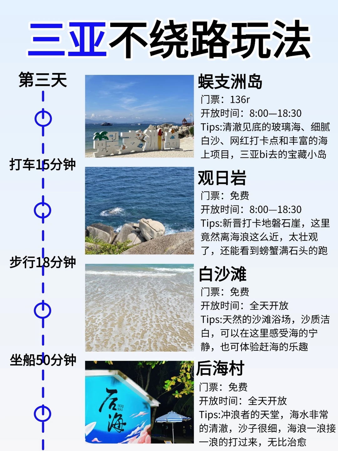 三亚跨年必冲景点榜🔥 熬夜整理干货