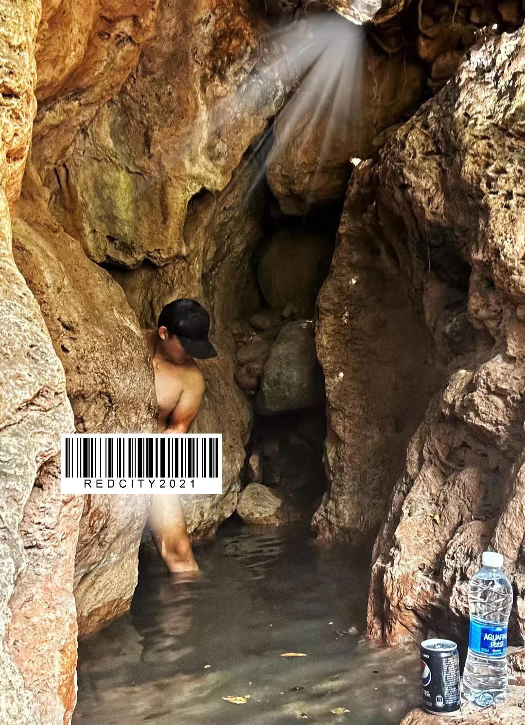 野温泉记|山洞里居然有个野温泉