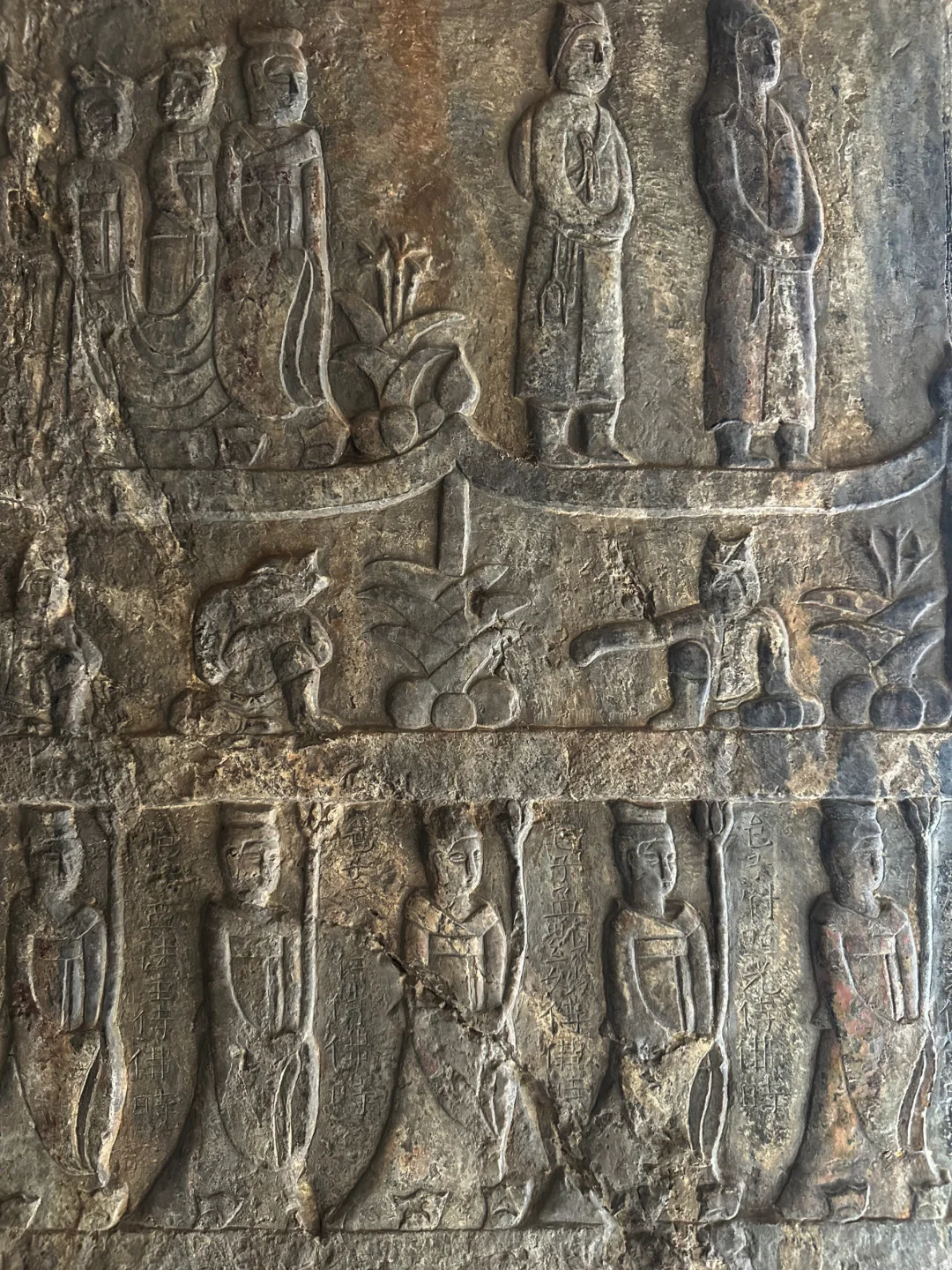 水浴寺 石窟造像 僧众礼佛图