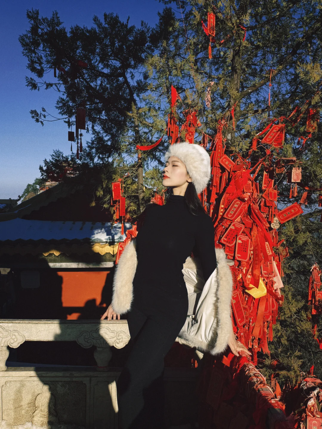 🚗西安周边游｜爬山⛰️玩雪❄️撸猫🐈走起‼️