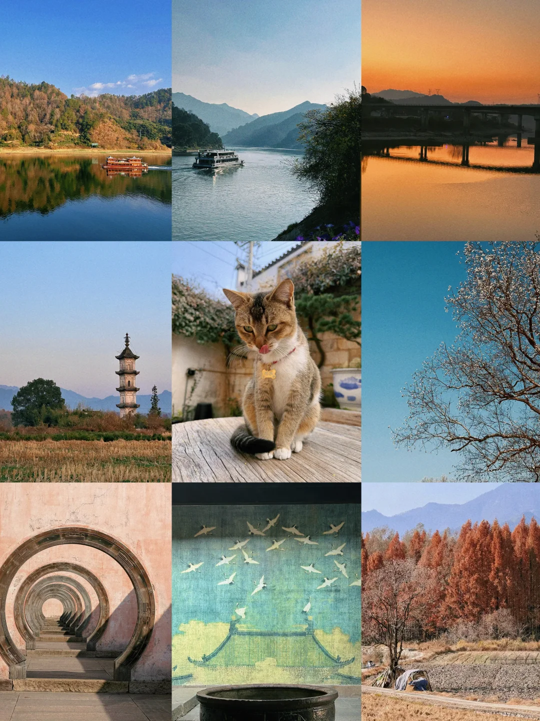 🚙皖南六天13个古村，最全旅游地图与推荐