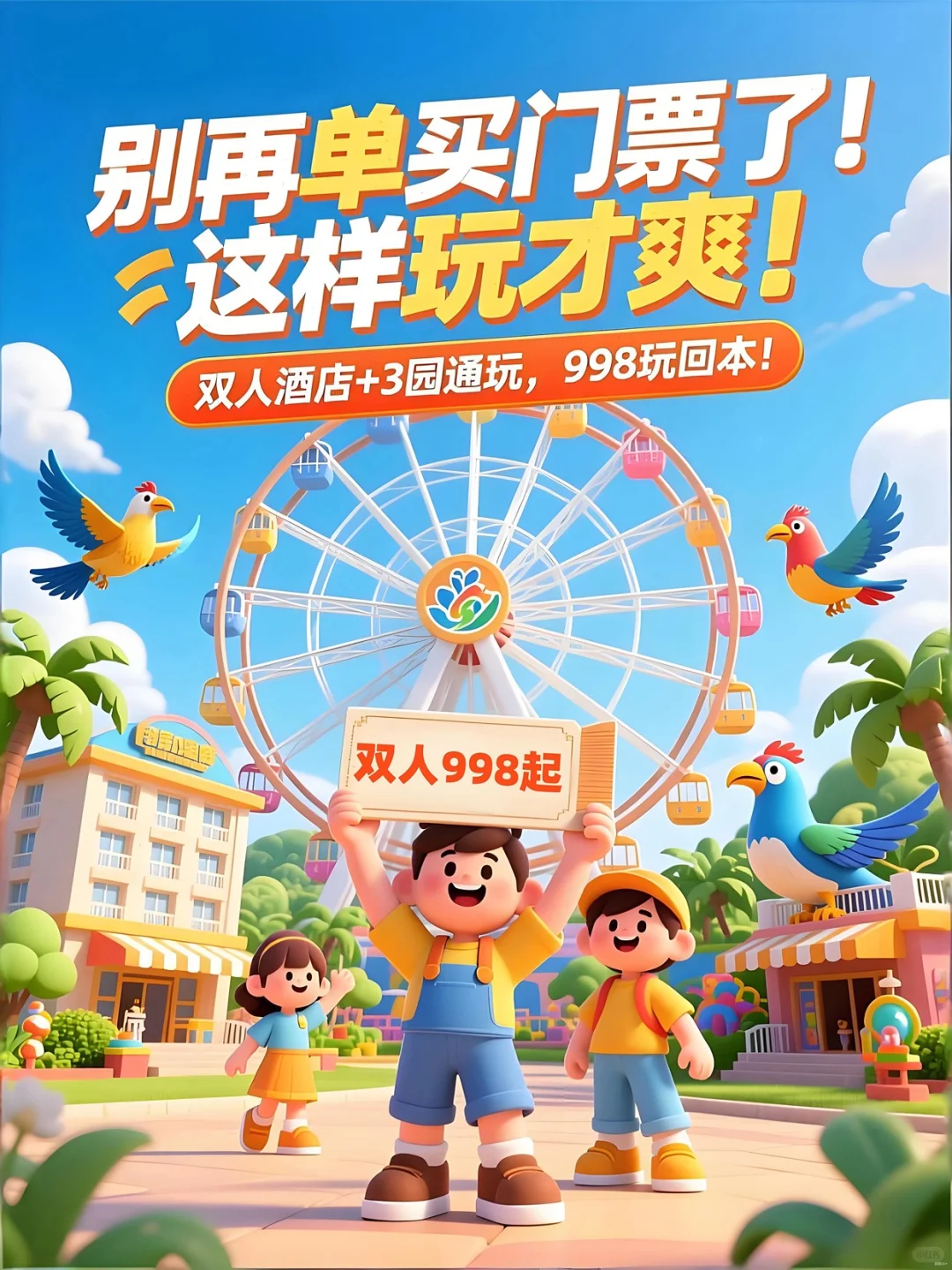 998起玩转长隆｜别再当冤大头单买门票了！