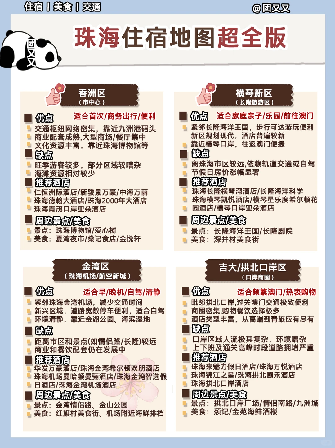 珠海🌸很细+避雷‼️2日游旅游攻略（美食版