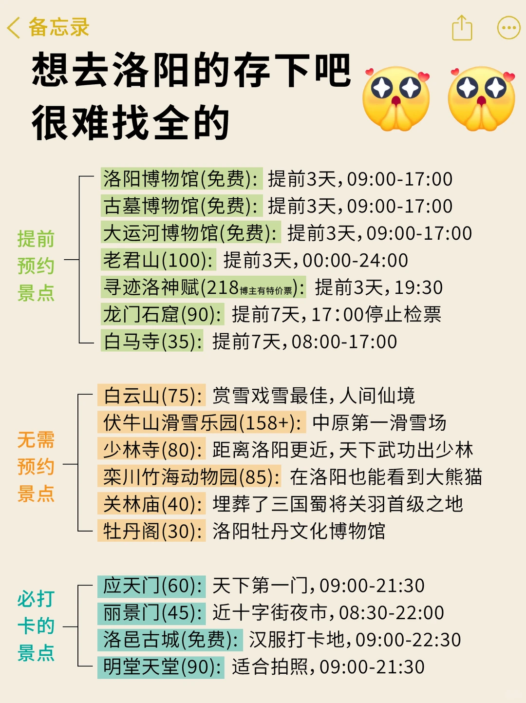 洛阳旅游攻略🔥洛阳保姆级的旅行建议✅