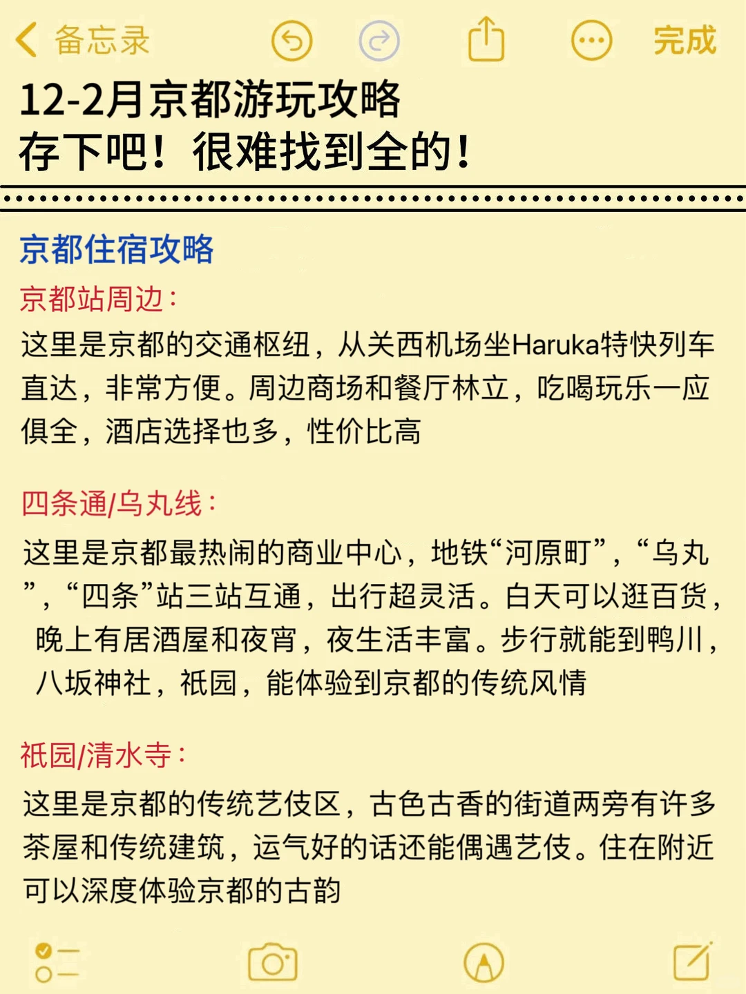 12-2月来京都玩的姐妹👭别怪我没告诉你