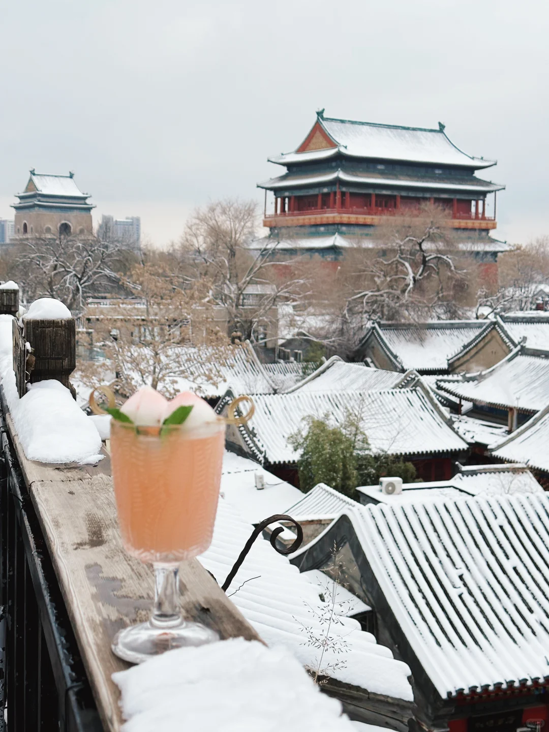 该怎么向你形容北京的冬天呢❄️
