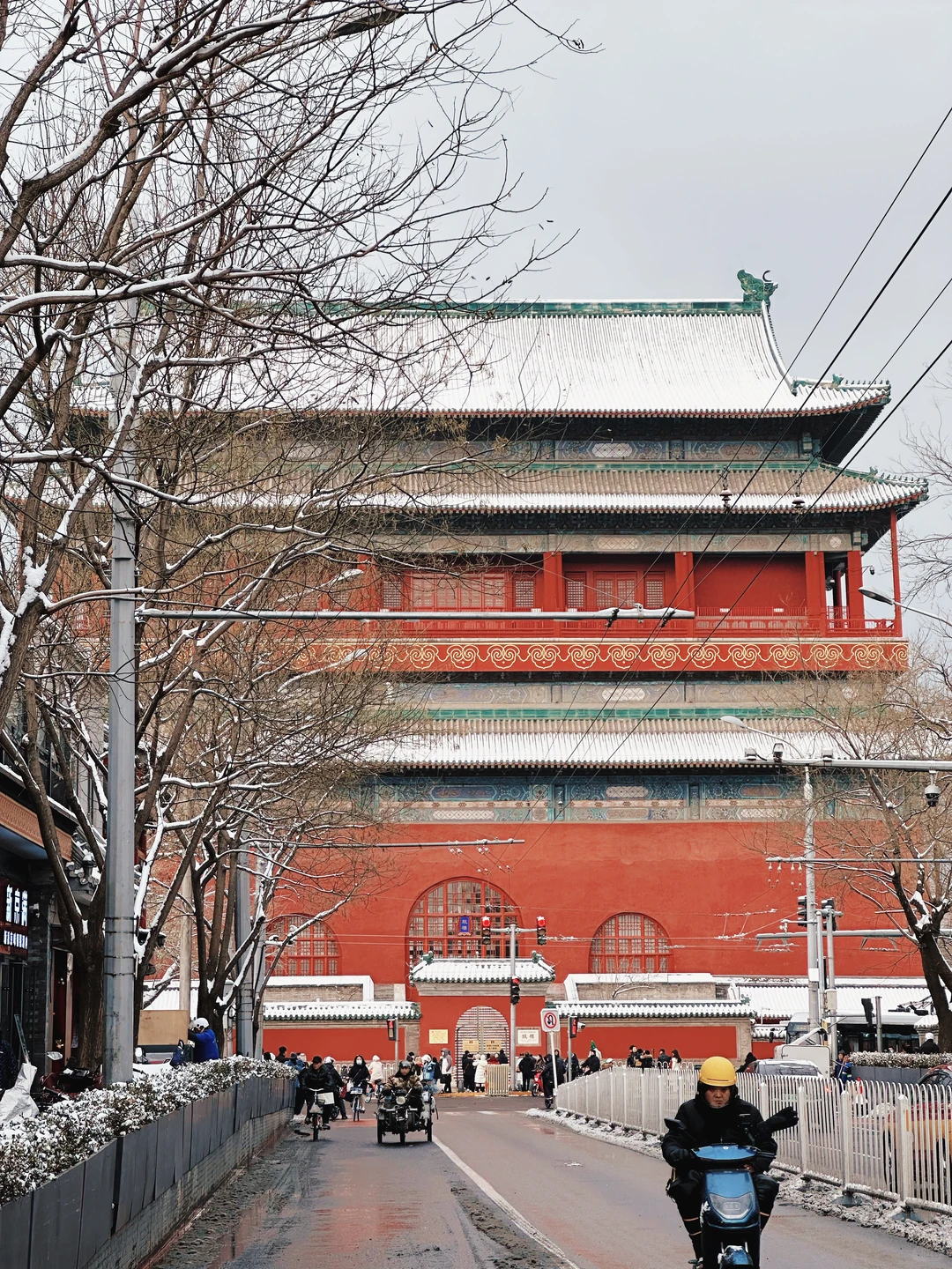 该怎么向你形容北京的冬天呢❄️