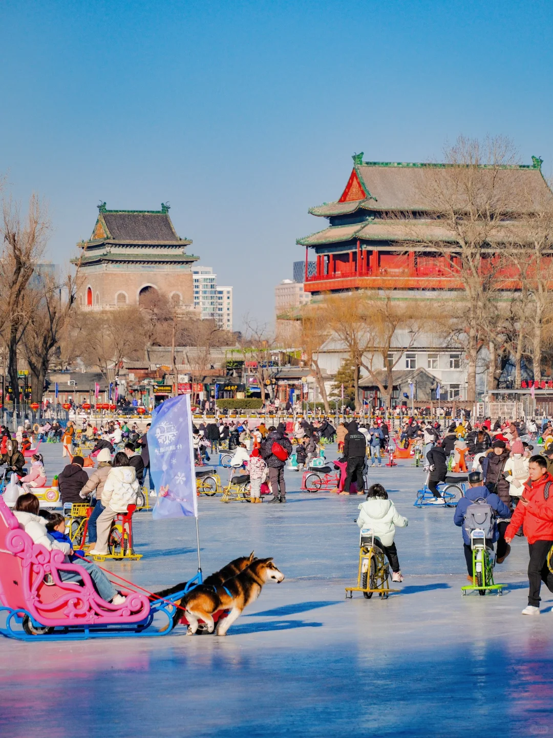 该怎么向你形容北京的冬天呢❄️