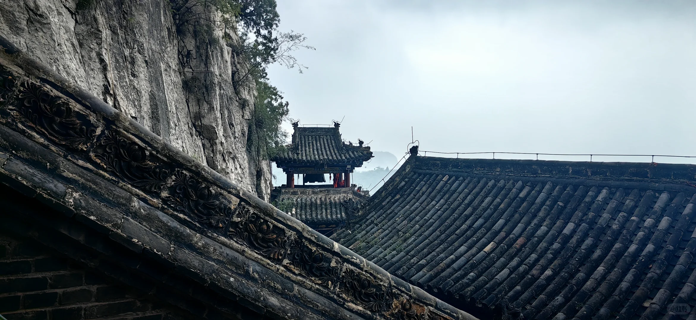 邯郸蜗皇宫，河北版的悬空寺