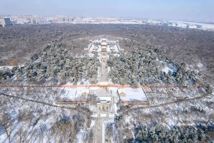 冬日里的辽宁满族历史文化旅游景区