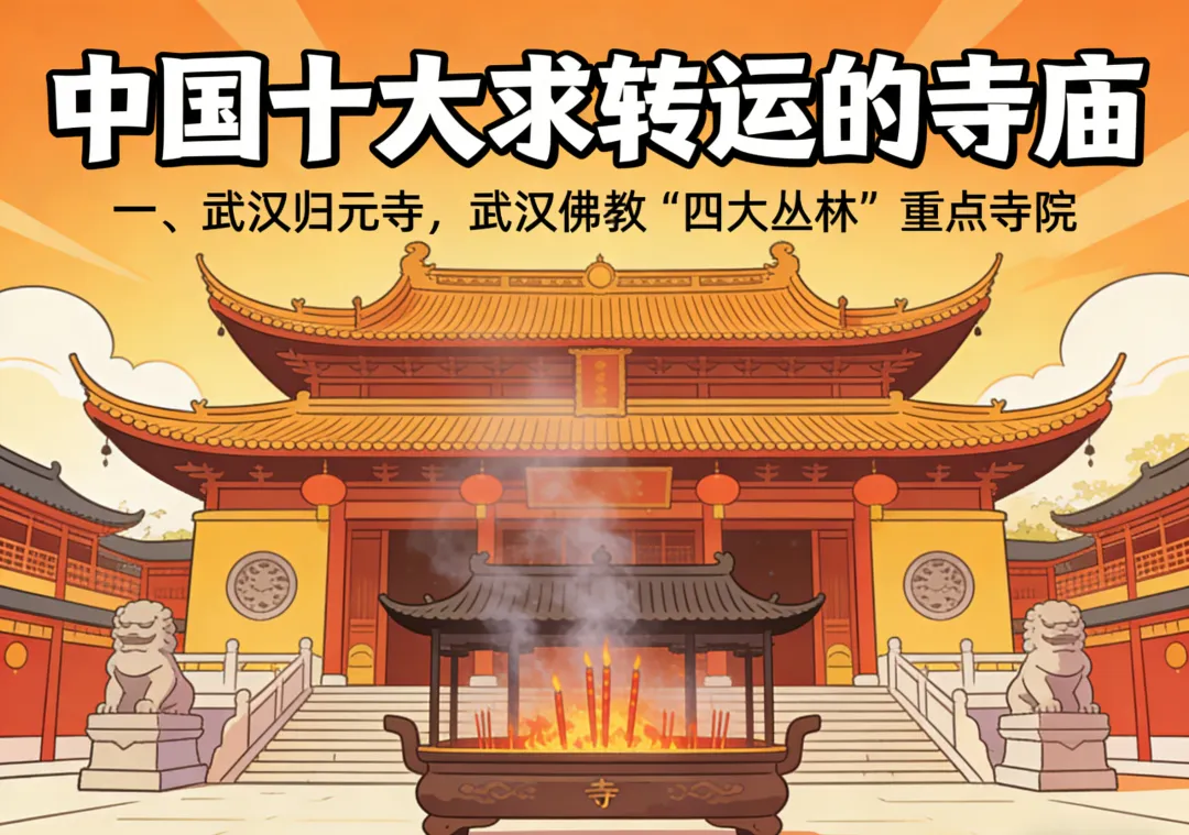 中国十大求转运的寺庙——春节旅游景点