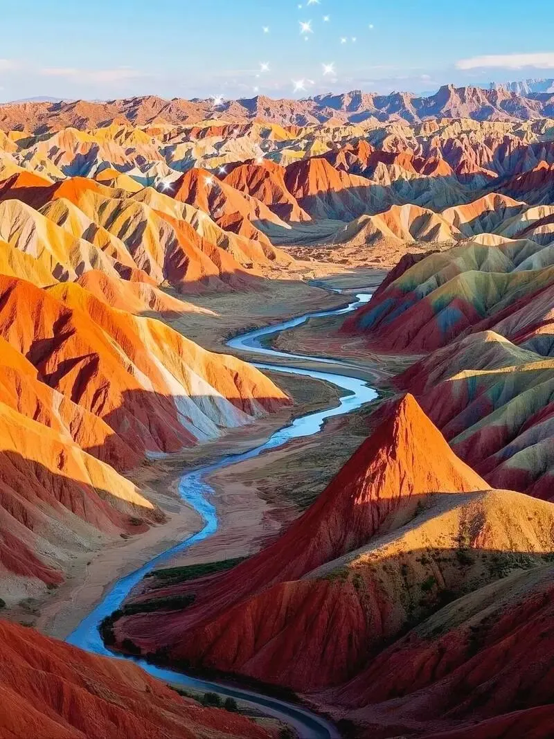 甘肃张掖七彩丹霞把全国景区的饭碗给砸了