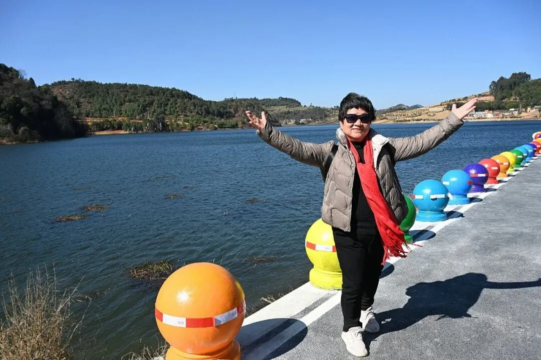 寒冬时节,张基屯:湖光山色间的乡村旅游新胜地