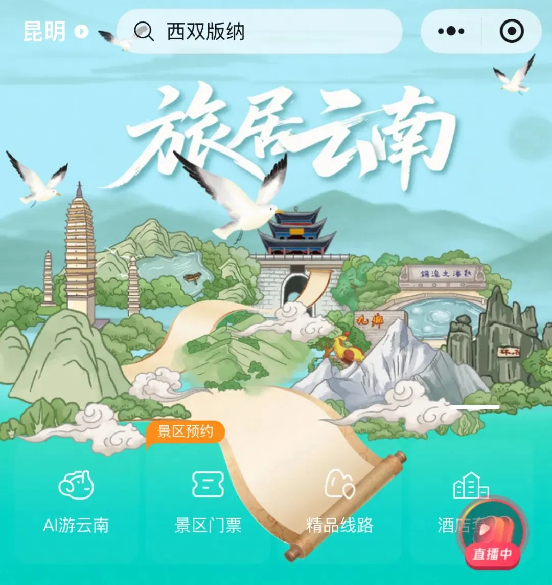 旅游伴侣丨云游云南之热门景区实时景观直播