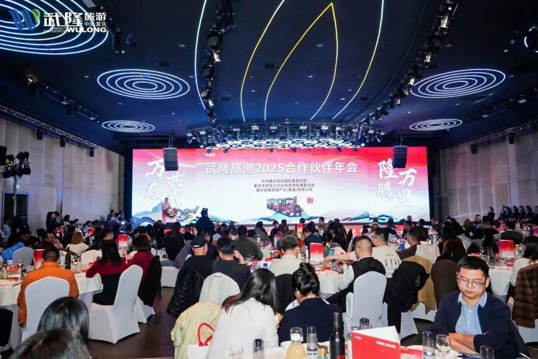 荣耀时刻 | 武隆旅游2025合作伙伴年会行千里文旅集团载誉而归,连获多项大奖!