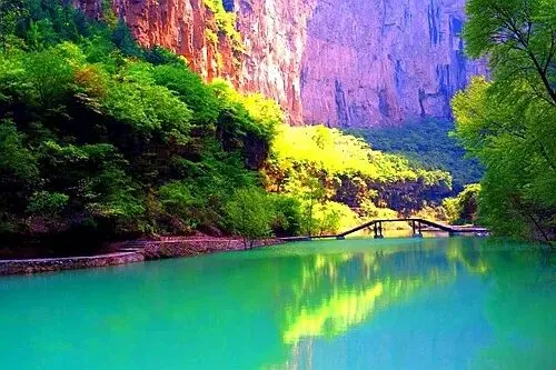 山西通天峡景区:华北第一山水峡谷,北方小九寨的绝美秘境