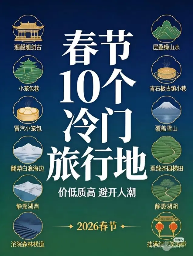 春节旅游攻略好地方推荐人少景美