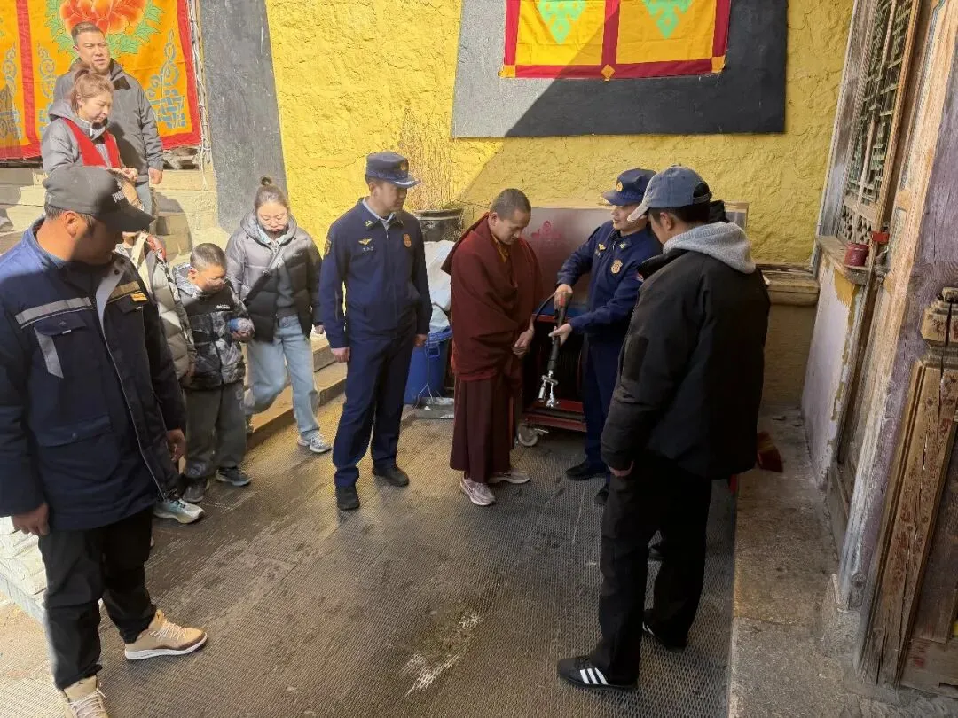 守牢安全底线 擦亮景区底色|松赞林景区全力护航新春平安