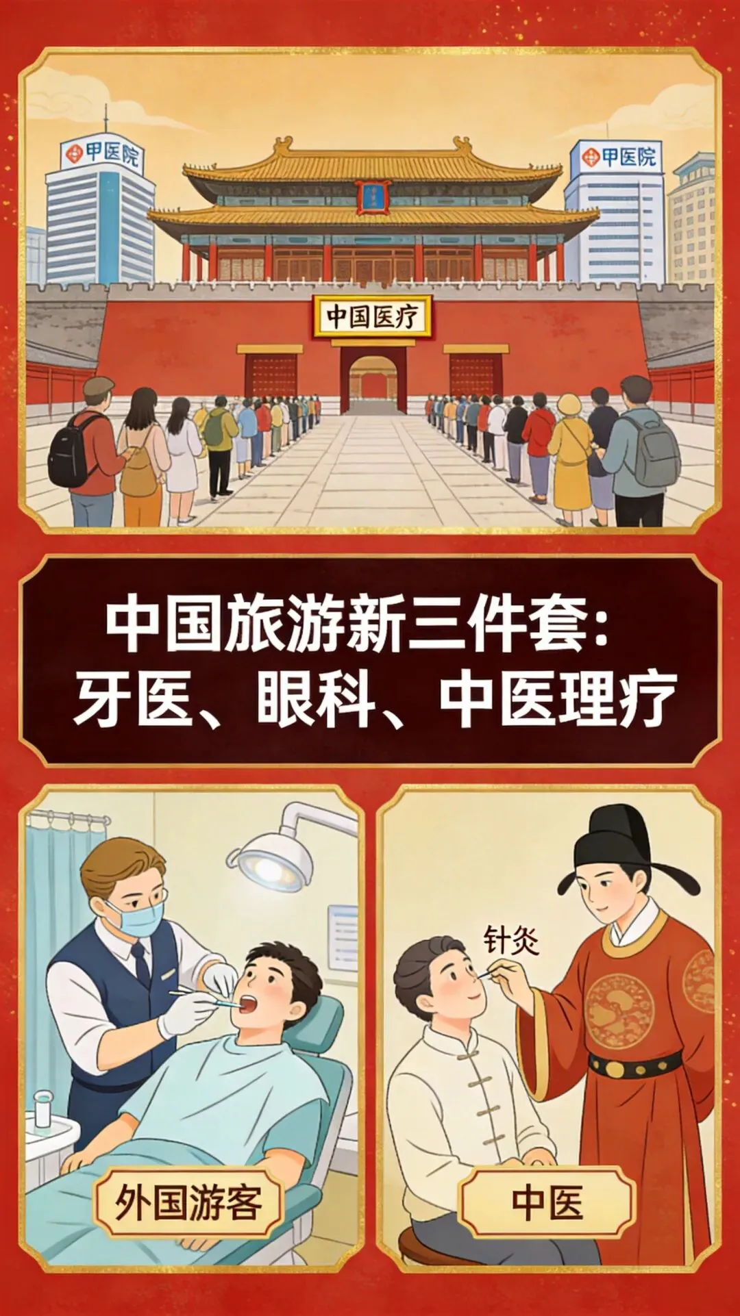 老外的中国旅游新三件套,居然是看牙?