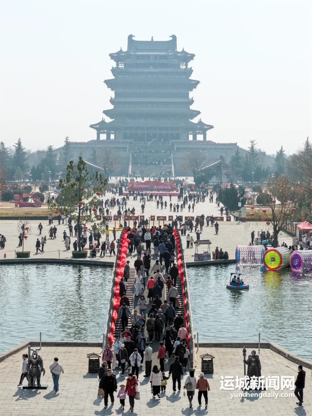 牛魔王逍遥谷荣登“受抖音网友欢迎的景区TOP10”!永济新春文旅完美收官