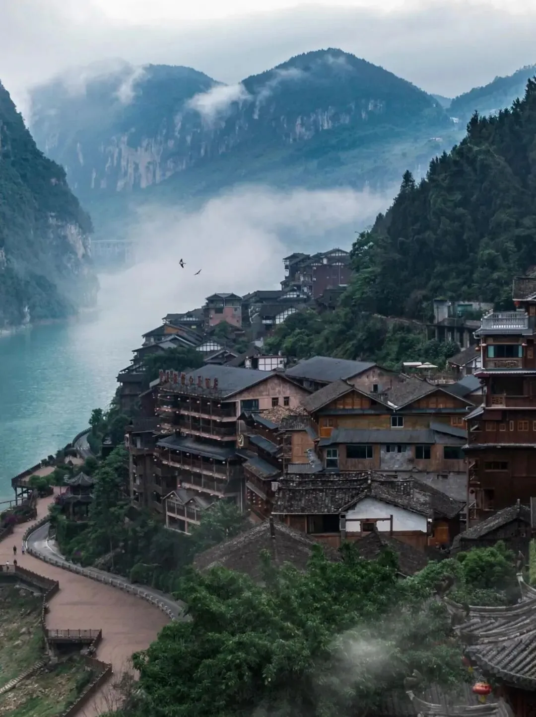 100个国内小众高人气 景点 (十四)重庆龚滩古镇:乌江畔的千年水墨画,人均300元两日静心攻略