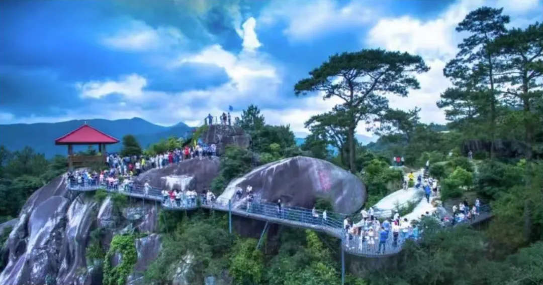 选手凭胸卡免费进入长泰区13个景点另选安排游