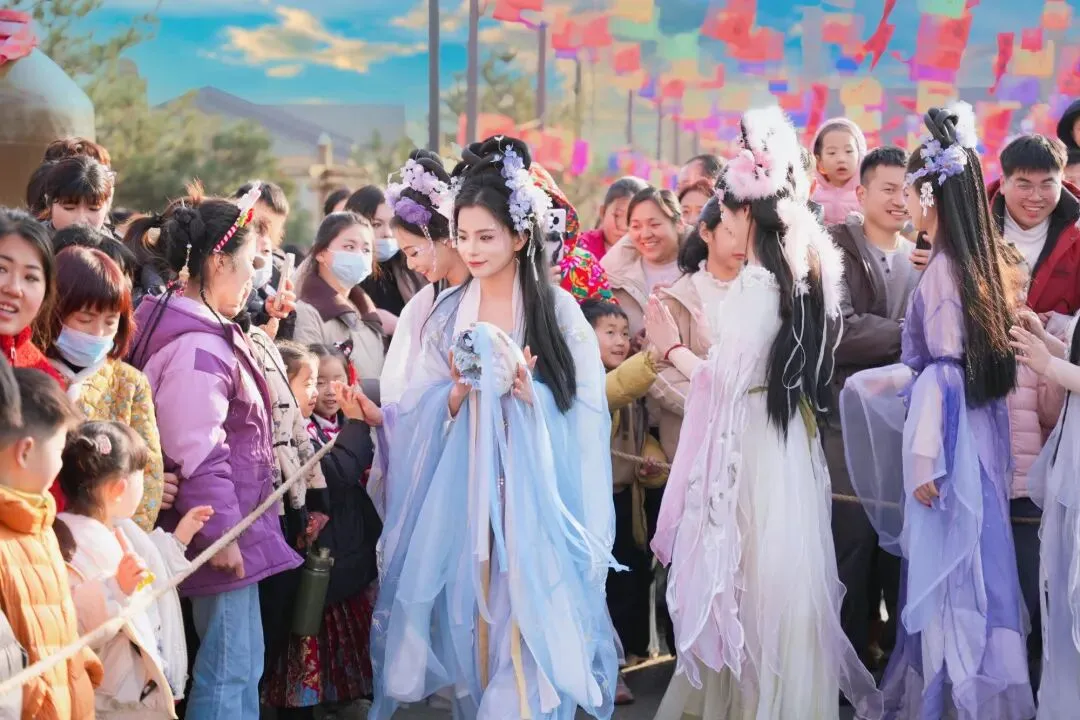 两场好戏,解锁压油沟景区盛唐新春的沉浸式浪漫!