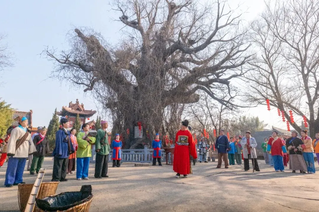 春节假期后 洪洞大槐树景区“民俗中国年”活动热度不减