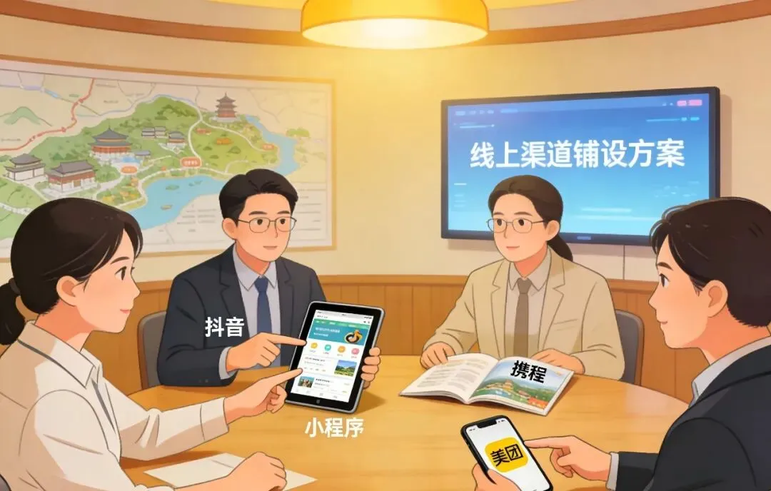 景区线上渠道不是“单押”,而是组合拳