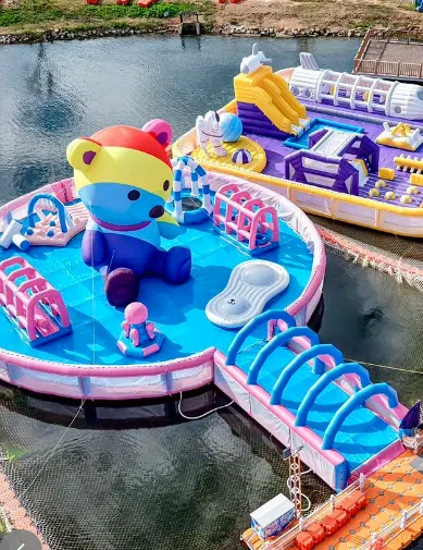 全年可营不闲置|景区新型水上城堡,解锁水域盈利新玩法