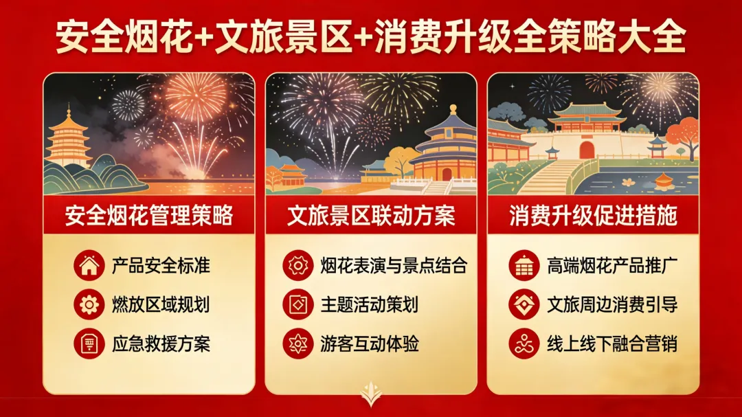 可落地、可马上用的「安全烟花+文旅景区+消费升级」全策略大全