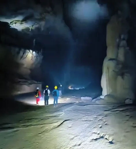 广西旅游攻略景点系列之【江州地下长廊】