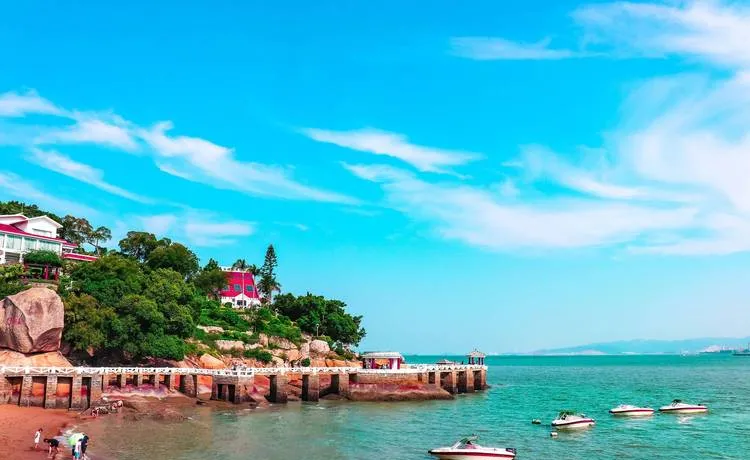 厦门著名的旅游景点——鼓浪屿