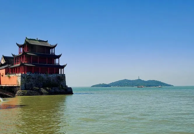巢湖著名的旅游景点——姥山岛