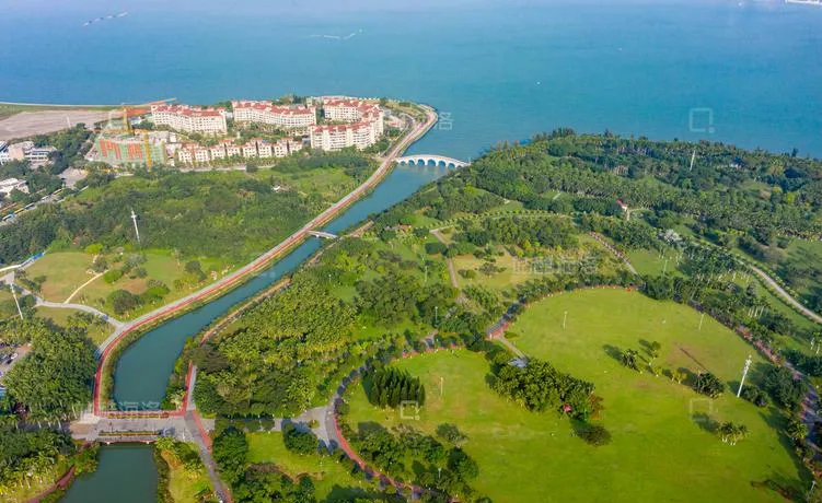 海口著名的旅游景点——万绿园