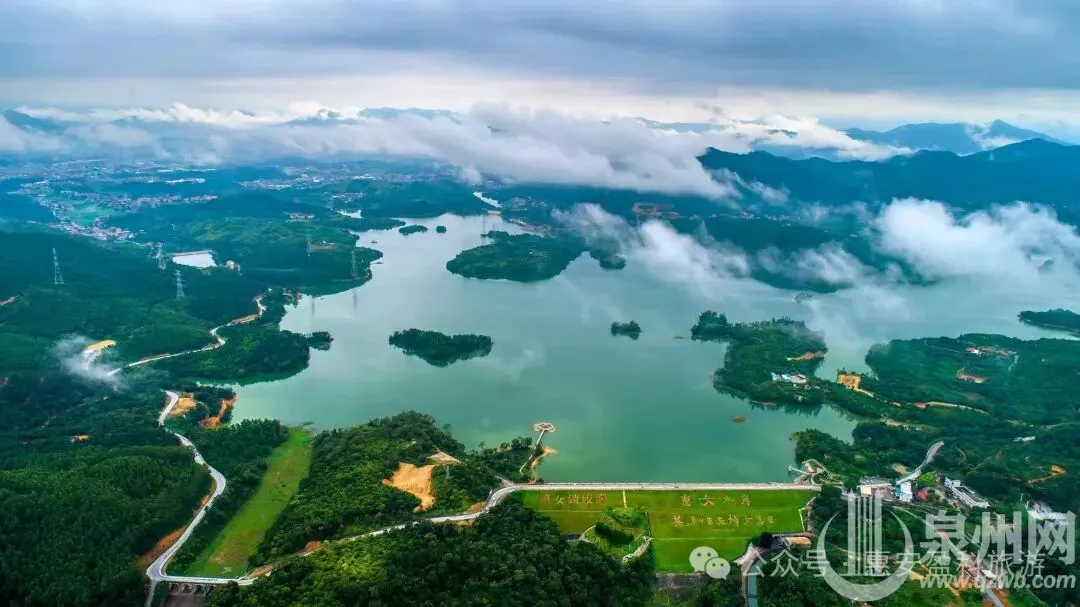 惠安盈科-携程旅游自组纯玩团--4A仙公山风景区(双髻山宗教文化)丰山洞+白水岩+朝天阁+大型水利工程--乌潭水库,即“惠女水库”一日游