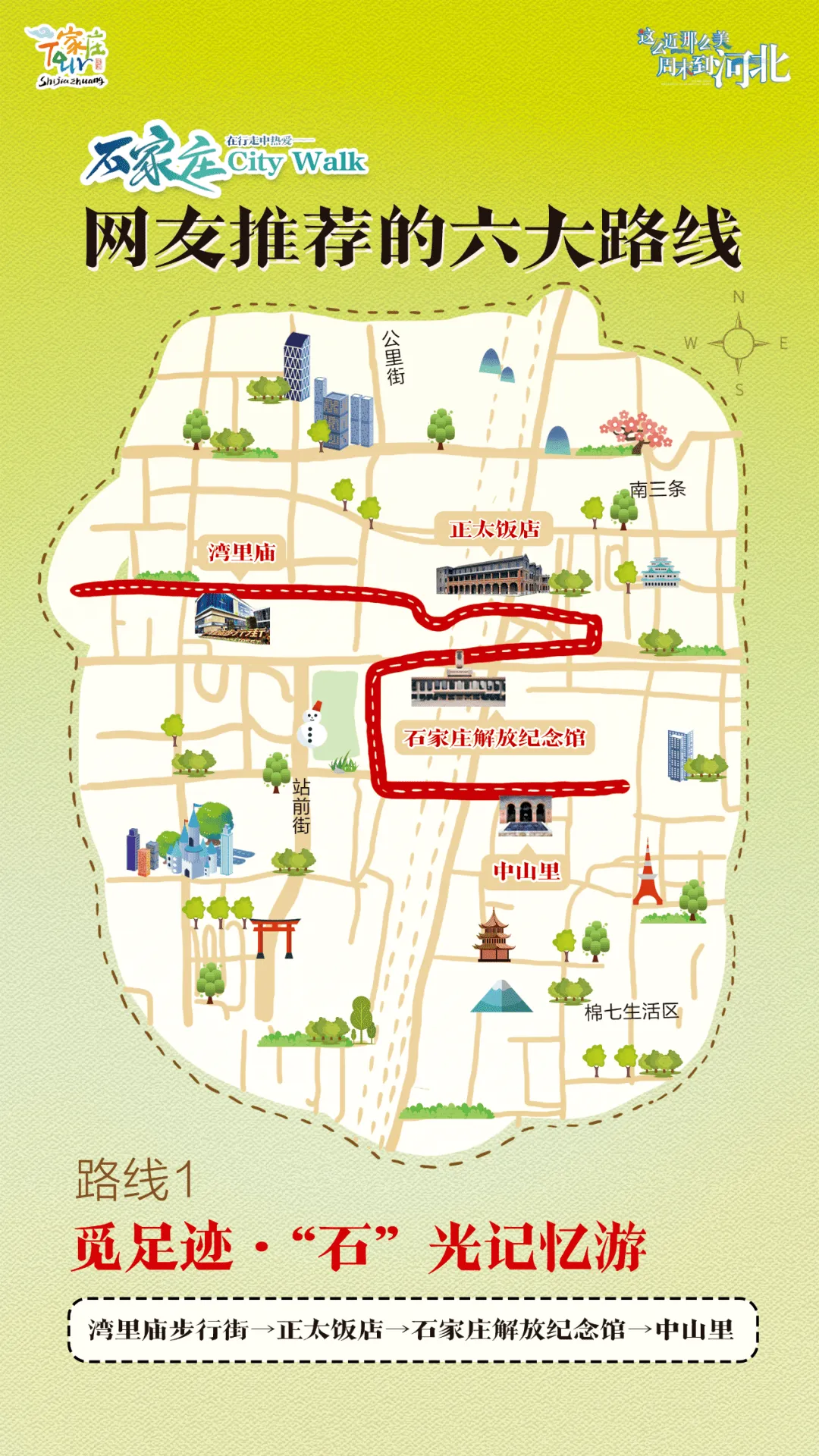 石家庄6条旅游精品线路