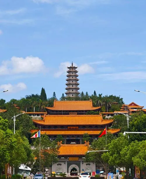 梅州著名的旅游景点——千佛塔