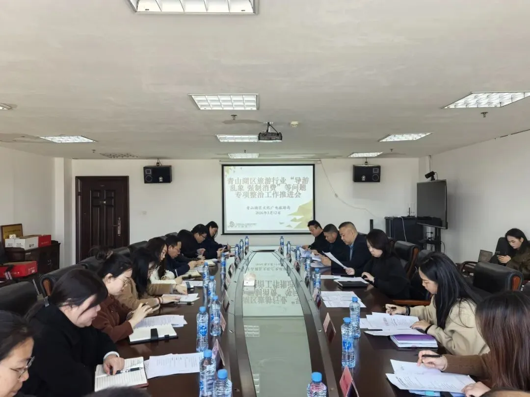 青山湖区召开旅游行业“导游乱象、强制消费”等问题专项整治工作推进会