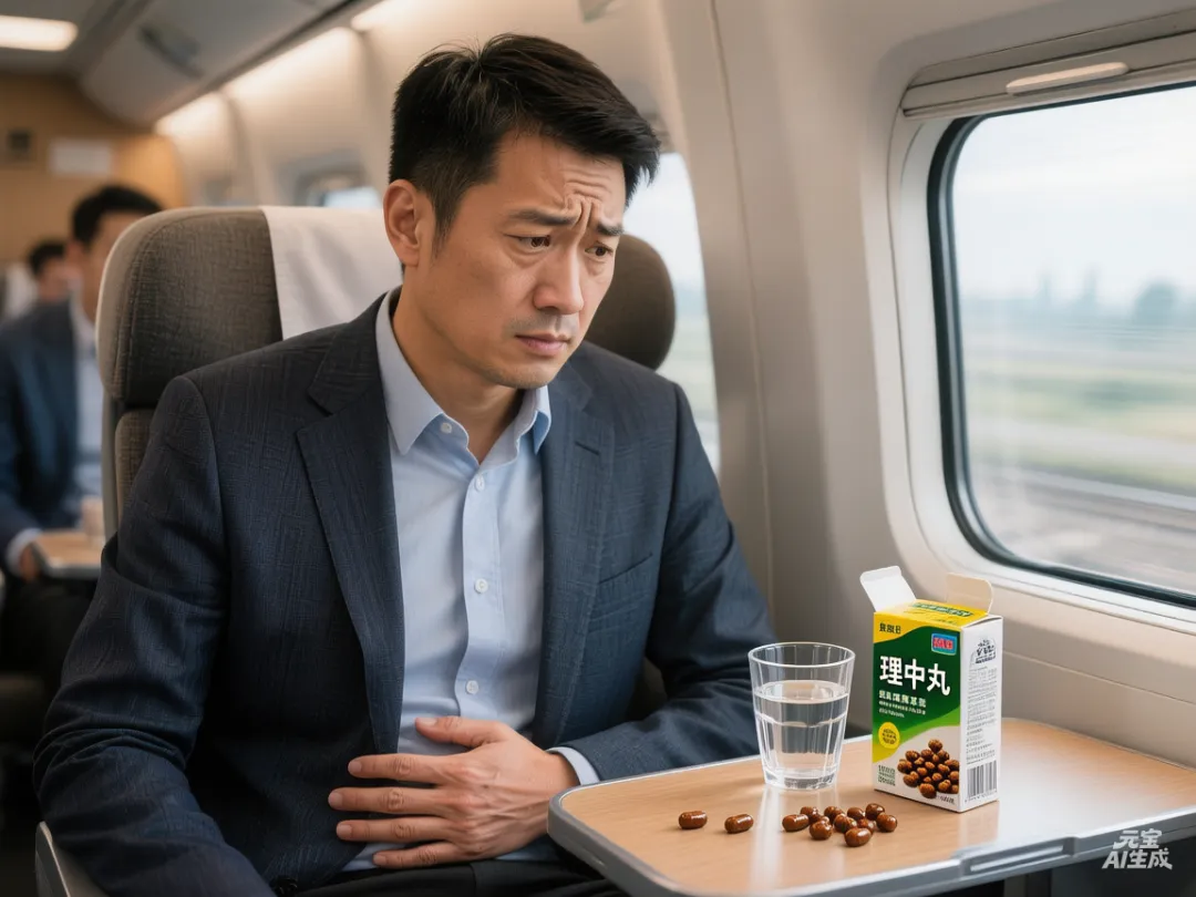 出差旅游拉肚子,一个中成药解决