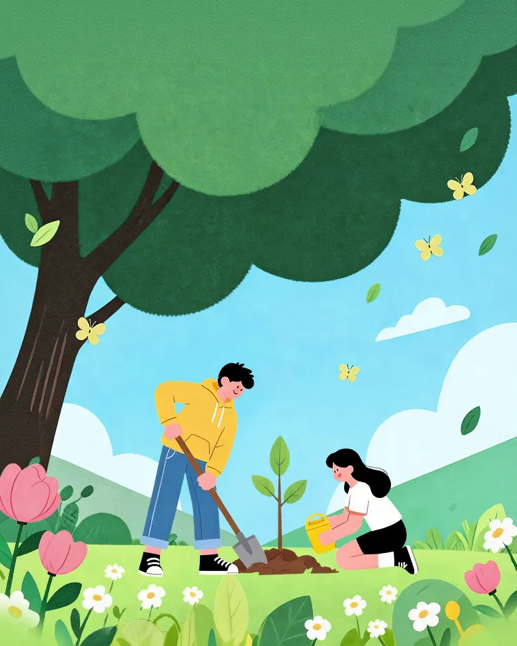 太白顶风景名胜区开展2026年义务植树活动