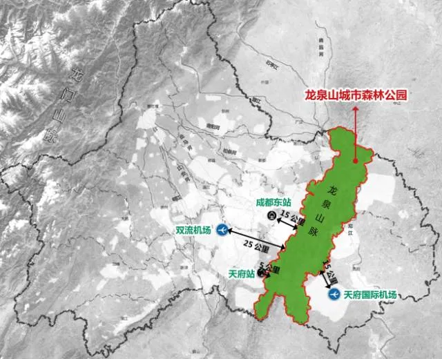 龙泉山城市森林公园旅游规划编制出炉,拟建通用机场在三岔湖设站