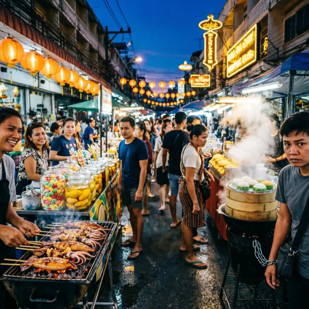 泰国旅游正确打开方式:夜市美食安全吃法与交通避雷攻略