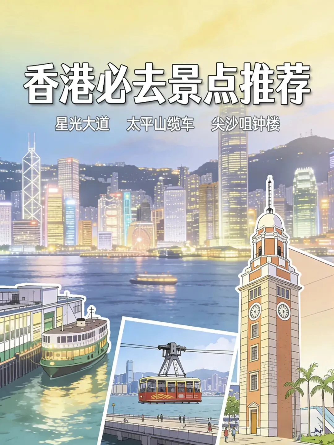 香港必去景点推荐