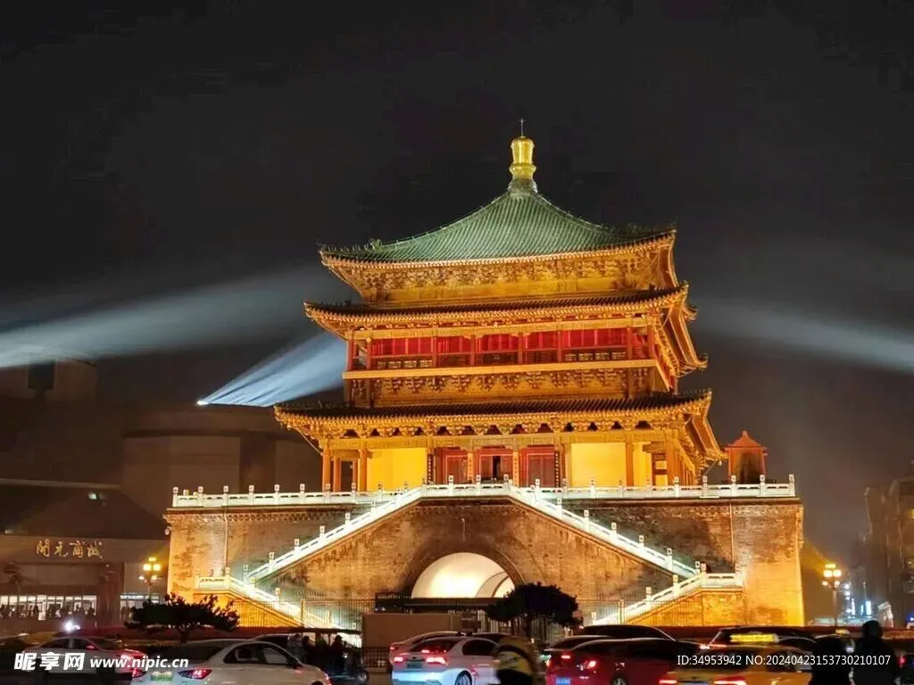 一天一个西安景点:钟楼