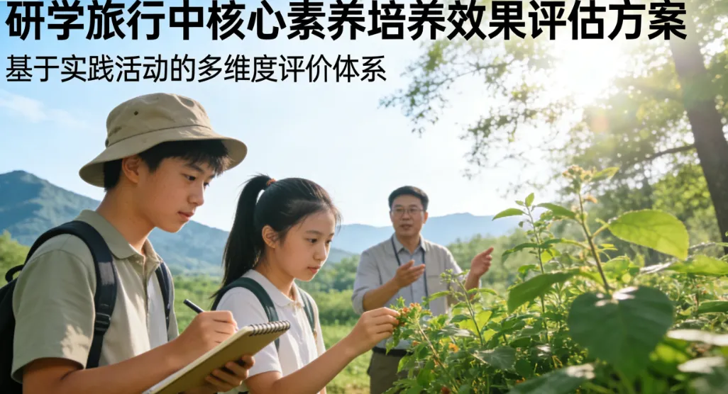 研学旅行中核心素养培养效果评估方案