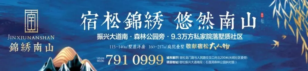 皖美宝藏小城丨一图读懂宿松全域旅游指南