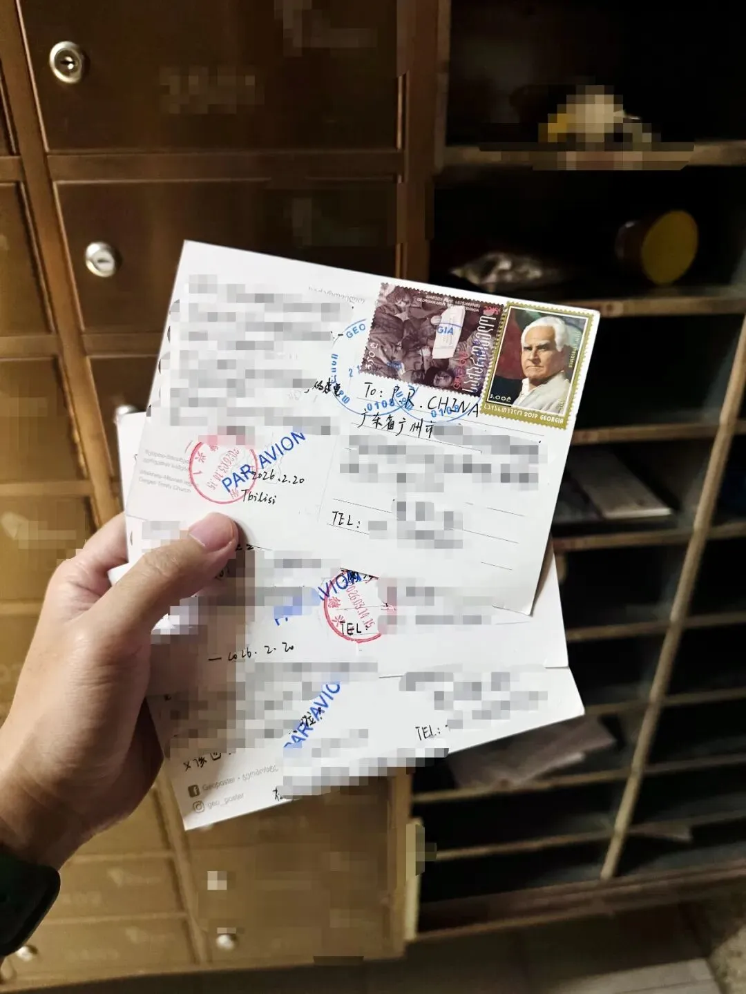 第比利斯寄明信片回国 | 格鲁吉亚旅行攻略①