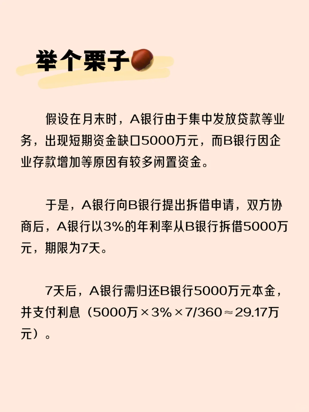 1分钟读懂银行金融知识-同业拆借